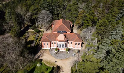 Casino de Pedras Salgadas — vista aérea
